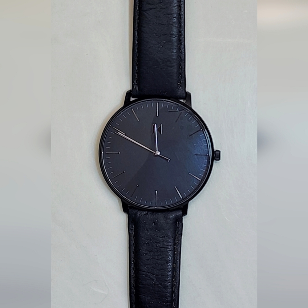 Men's Black Legacy Slim Panther Black MVMT Watch